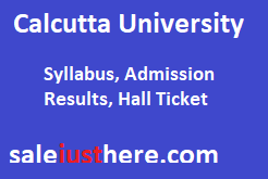 Calcutta university Admission, Hall ticket, Fee structure, Courses, Results, Admit Card, Login, Calcutta university student portal, Calcutta university student portal and Time Table
