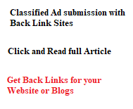 Article and Blog submission Sites