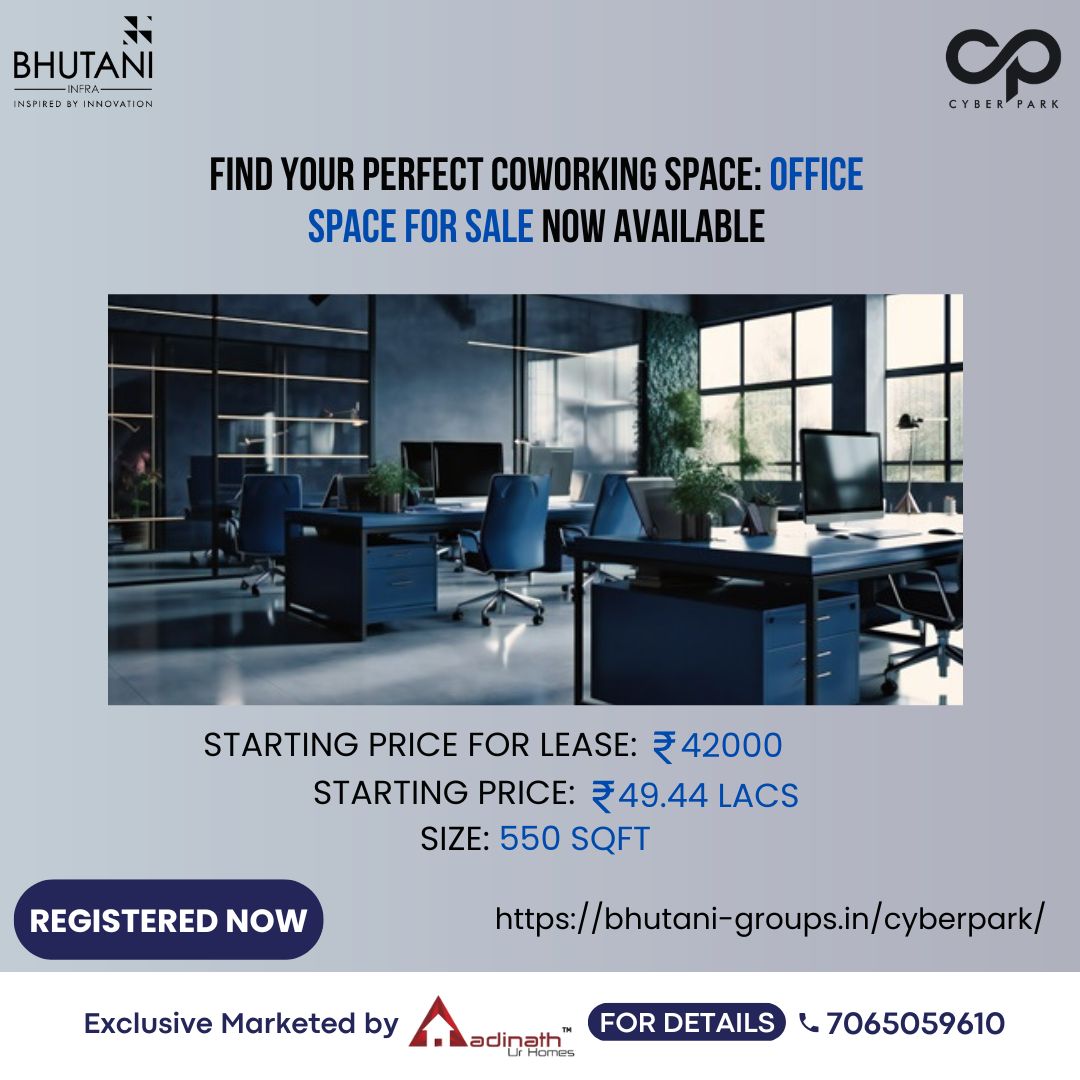 Bhutani Cyberpark Office Space for Every Requirement: Flexible Options Available