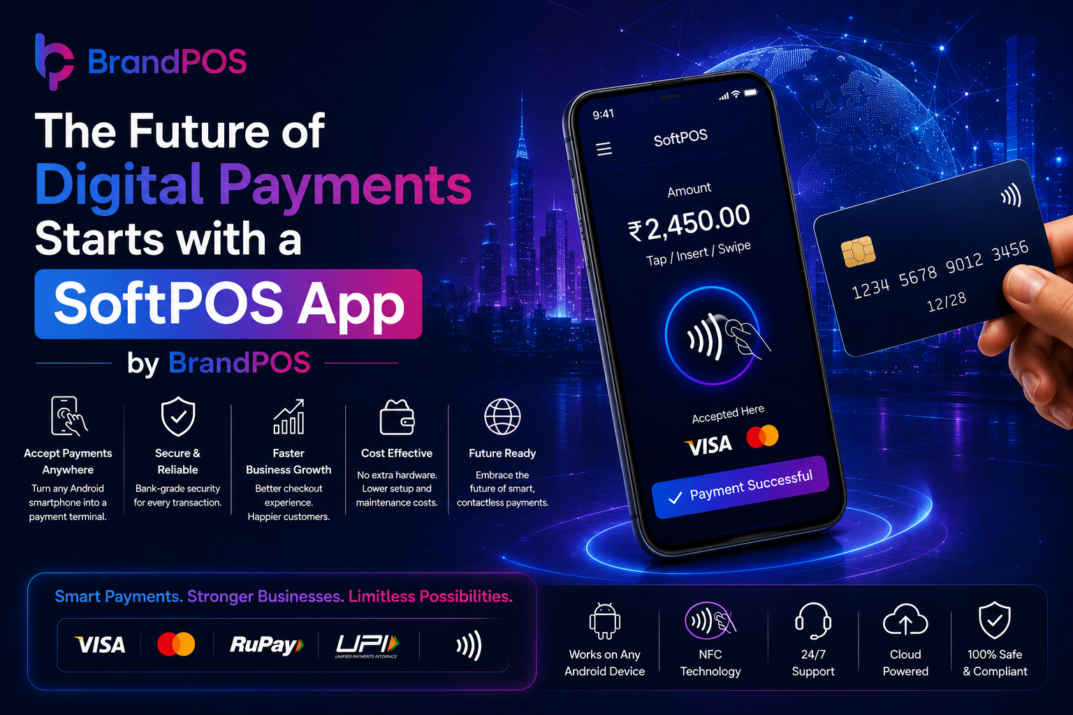 The Future of Digital Payments Starts with a SoftPOS App by BrandPOS