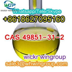 Buy CAS 49851-31-2 2-Bromo-1-Phenyl-Pentan-1-One with high quality good price WhatsApp+8618627095160