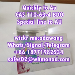 Best sell to australia 1,4-Butanediol cas 110-63-4 BDO cas 110-63-4 good price