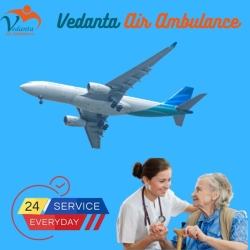 Book Vedanta Air Ambulance in Delhi with Experienced Medical Specialist 