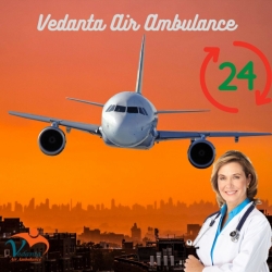 Get Vedanta Air Ambulance in Guwahati for Complication-Free Transportation 