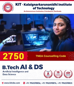 B.Tech Artificial Intelligence and Data Science Course in Coimbatore