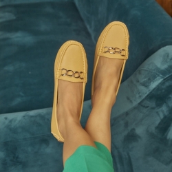 Buy Yolo Yellow Womens Casual Loafers | Tresmode