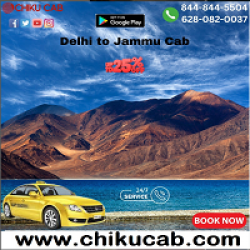 Create Lasting Memories: Delhi to Jammu Taxi Service with Chikucab