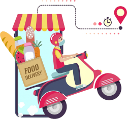 how to develop food app delivery  company in usa
