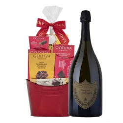 Buy Online Dom Perignon Champagne Gift Basket