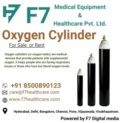 oxygen cylinder for sale and rent -f7 healthcare