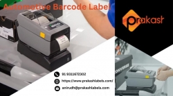 Advance Your Brand: Automotive Barcode Label  with Prakash Labels