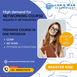 HIGH DEMAND FOR NETWORKING COURSES | LAN AND WAN TECHNOLOGY