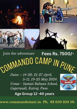 Adventure Commando Camp in PUNE7 Days