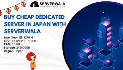Buy Cheap Dedicated Server in Japan with Serverwala