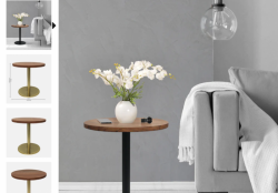 Stylish Wooden Side Table with Drawer for Bedroom?