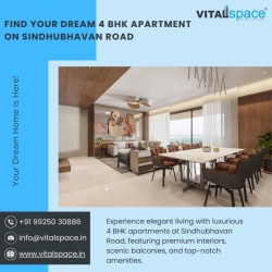 Experience Luxury Living in 4 BHK Apartments on Sindhubhavan Road
