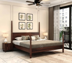 Single Wooden Bed Online | Best Bed Price in Town