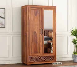 Shop Wooden Almirah Online at Best Price in India | Wooden Street