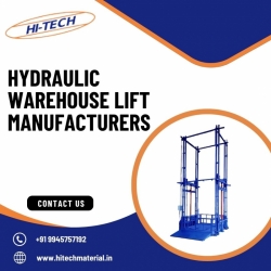 Hydraulic Ware House Lift Manufacturers-Hydraulic Goods Lifts