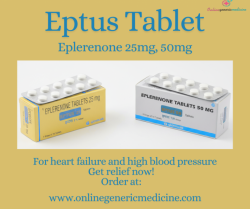 Eptus (Eplerenone) for heart failure and high blood pressure | Buy at OnlineGenericMedicine
